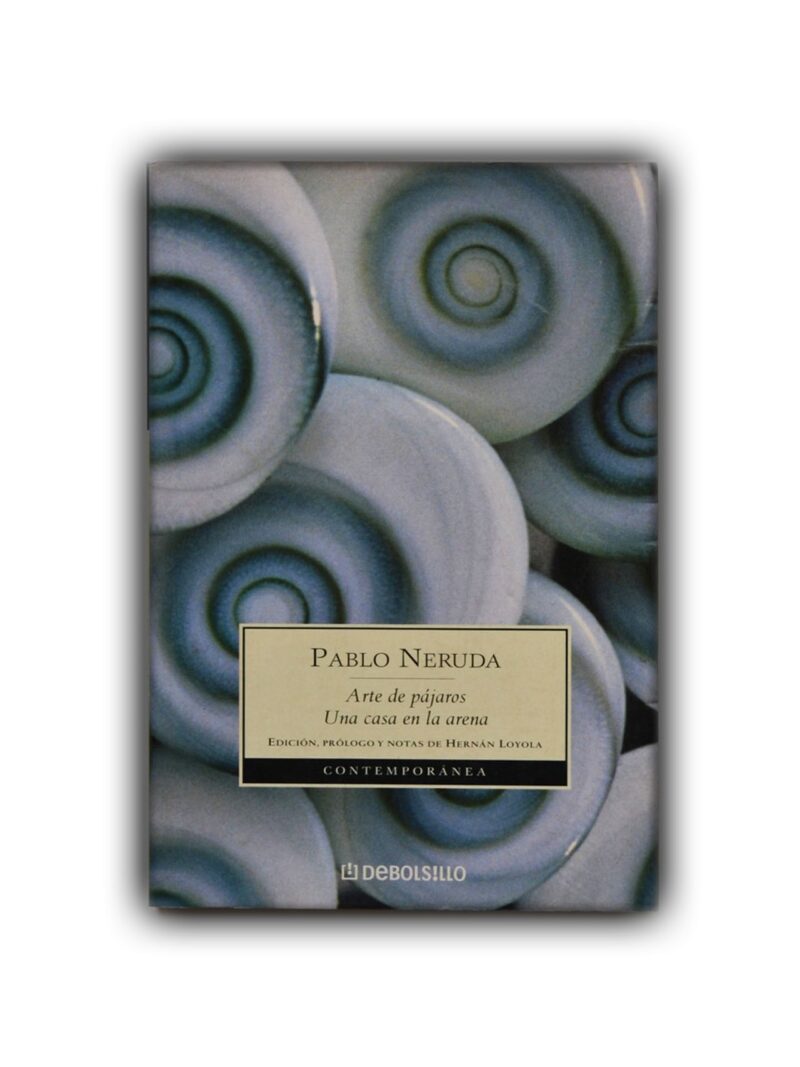 Arte de pájaros, una casa en la arena