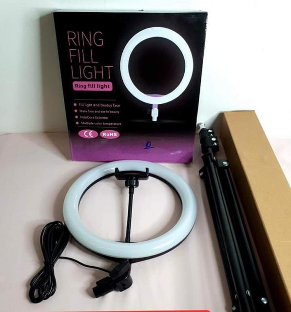 Aro de BellezaAro de luz con soporte para teléfono - Imagen 4